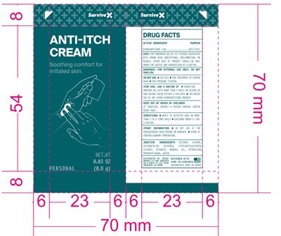 Purpose Section (Survivex Anti Itch Cream)
